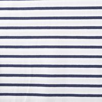 89092-Jersey-Stoff-Baumwolljersey-Rayure-Streifen-weiss-marineblau-1-45m-Breite-IMG-KW37-052.jpg Jersey Stoff Baumwolljersey Rayure Streifen weiß marineblau 1,45m Breite Nahaufnahme