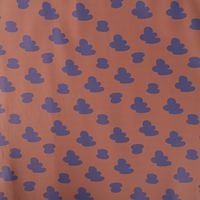 Outdoorstoff KULLU wasserdicht für Regenjacke Wolken braun lila 1,40m Breite