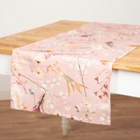 89108-Tischlaeufer-Dried-Flower-Romance-rosa-in-40x160cm-von-SCHoeNER-LEBEN---MG-9346.jpg Wunderschöner Tischläufer Dried Flower Romance in Rosa von SCHÖNER LEBEN. in 40x160cm Nahaufnahme