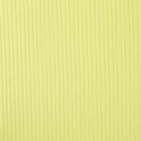 Interlock Jersey Mandy gerippt einfarbig lime grün 1,40m Breite Nahaufnahme