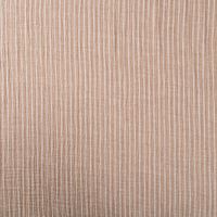Musselin Stoff Double Gauze Yarn Dyed Streifen zweiseitig taupe weiß 1,35m Breite