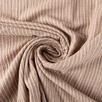 89148-Musselin-Stoff-Double-Gauze-Yarn-Dyed-Streifen-zweiseitig-taupe-weiss-1-35m-Breite-IMG-KW37-238.jpg Musselin Stoff Double Gauze Yarn Dyed Streifen zweiseitig taupe weiß 1,35m Breite gedreht