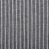 Musselin Stoff Double Gauze Yarn Dyed Streifen zweiseitig grau weiß 1,35m Breite Nahaufnahme