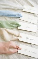 Dekobeispiel zu Chiffonband in zartem Hellbeige 4x500cm im 3er Pack
