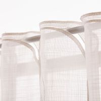 89171-Scheibengardinen-Meterware-naehfrei-Spiralen-weiss-beige-75cm-Hoehe-89171-005.jpg Scheibengardinen Meterware nähfrei Spiralen weiß beige 75cm Höhe Saum oben