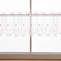 89175-Scheibengardinen-Meterware-naehfrei-Stickerei-Gaensebluemchen-weiss-gelb-45cm-Hoehe-89175-003.jpg Scheibengardinen Meterware nähfrei Stickerei Gänseblümchen weiß gelb 45cm Höhe