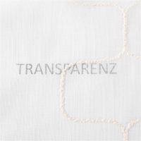 Gardinenstoff Leinenstruktur 3D Schnur-Dessin wollweiß 150cm Breite Transparenzstufe