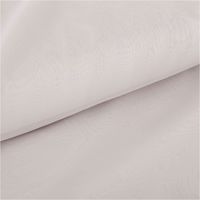 Gardinenstoff Voile transparent uni hellgrau mit Bleiband 320cm Breite am Ballen