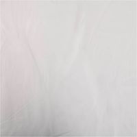 Gardinenstoff Voile transparent uni hellgrau mit Bleiband 320cm Breite