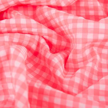 Seersucker Bekleidungsstoff YARN DYED Baumwollmischung Karo weiß