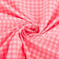 89217-Seersucker-Bekleidungsstoff-YARN-DYED-Baumwollmischung-Karo-weiss-neon-pink-1-45m-Breite-IMG-9018.jpg Seersucker Bekleidungsstoff YARN DYED Baumwollmischung Karo weiß neon pink 1,45m Breite