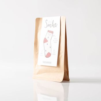 Coole Socke Weihnachten A Tännschen Größe 36-40 von Grafik Werkstatt