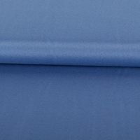 Viskose Stoff Futterstoff Neva Viscon Meterware uni blau 1,40m Breite