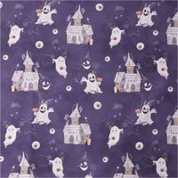 89254-Baumwollstoff-Webware-Halloween-Gespenster-Geisterschloss-violett-weiss-1-5m-Breite-IMG-7806.jpg Baumwollstoff Webware Halloween Gespenster Geisterschloss violett weiß 1,5m Breite