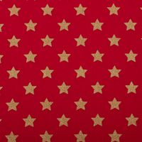89266-Baumwollstoff-Webware-Weihnachten-Sterne-rot-goldfarbig-1-45m-Breite-IMG-9055.jpg Baumwollstoff Webware Weihnachten Sterne rot goldfarbig 1,45m Breite