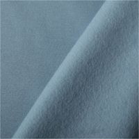 Sweatstoff Meterware Bio Soft Sweat dünn uni rauch blau 1,5m Breite