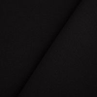 Viskose Romanit Jersey Punta Royal einfarbig schwarz 1,5m Breite