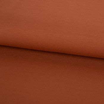 Viskose Romanit Jersey Punta Royal einfarbig cognac braun 1,5m Breite