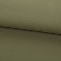 Viskose Romanit Jersey Punta Royal einfarbig khaki grün 1,5m Breite