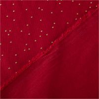 89289-Canvas-Stoff-Dekostoff-Baumwolle-Pimiz-Goldpunkte-rot-1-45m-Breite-89289-007.jpg Canvas Stoff Dekostoff Baumwolle Pimiz Goldpunkte rot 1,45m Breite mit Rückseite