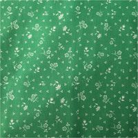 Baumwollstoff Trachtenstoffe Trachten Mini Blumen Punkte grün weiß 1,6m Breite
