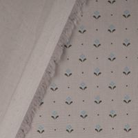 89344-Baumwollstoff-Trachtenstoffe-Trachten-Mini-Blumen-Punkte-taupe-gruen-blau-1-5m-Breite-IMG-7228.jpg Baumwollstoff Trachtenstoffe Trachten Mini Blumen Punkte taupe grün blau 1,5m Breite