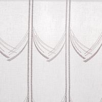 89394-Scheibengardinen-Meterware-naehfrei-Stickerei-Boegen-weiss-45cm-Hoehe-89394-007.jpg Scheibengardinen Meterware nähfrei Stickerei Bögen weiß 45cm Höhe