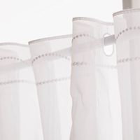 89395-Scheibengardinen-Meterware-naehfrei-Stickerei-modern-weiss-natur-rosa-60cm-Hoehe-89395-04.jpg Scheibengardinen Meterware nähfrei Stickerei modern weiß natur rosa 60cm Höhe
