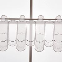 89397-Scheibengardinen-Meterware-naehfrei-Stickerei-modern-weiss-silbergrau-30cm-Hoehe-89397-006.jpg Scheibengardinen Meterware nähfrei Stickerei modern weiß silbergrau 30cm Höhe