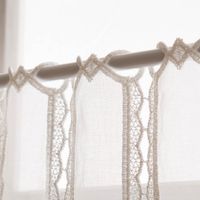 89401-Scheibengardinen-Meterware-naehfrei-Makramee-Stickerei-ecru-50cm-Hoehe-89401-04.jpg Scheibengardinen Meterware nähfrei Makramee Stickerei ecru 50cm Höhe