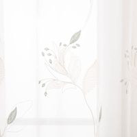 89479-Gardinenstoff-Voile-Stickerei-Blaetter-weiss-gruen-280cm-Breite--MG-8903.jpg Transparenter Voile Gardinenstoff mit Blätter-Stickereien in Weiß und Grün mit 280cm Stoffbreite Blattmotiv