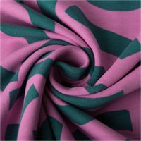 French Terry Stoff Sommersweat Nerida Konfetti Striche pink grün 1,45m Breite