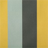 Baumwollstoff Dekostoff Halbpanama Digitaldruck Streifen grün grau blau 1,40m Breite