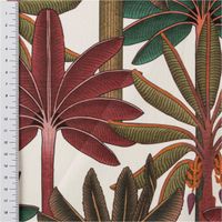 89546-Baumwollstoff-Dekostoff-Halbpanama-Digitaldruck-Exotic-Palm-ecru-gruen-rot-1-40m-Breite--89546-005.jpg Baumwollstoff Dekostoff Halbpanama Digitaldruck Exotic Palm ecru grün rot 1,40m Breite mit Maßband
