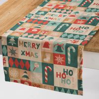 89556-Tischlaeufer-HoHoHo--40x160cm-von-SCHoeNER-LEBEN--89556-003.jpg Tischläufer HoHoHo! 40x160cm von SCHÖNER LEBEN.