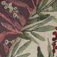 89600-Gobelin-Dekostoff-Mistelzweige-mit-Beeren-und-goldfarbigen-Lurexeffekten-beige-rot-gruen-1-40m-Breite-IMG-9281.jpg Gobelin Dekostoff Mistelzweige mit Beeren und goldfarbigen Lurexeffekten beige rot grün 1,40m Breite Vorder und Rückseite
