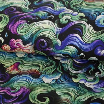 HOT Viskose Jersey Stoff Schwarz Viskose Jersey Stoff Mit