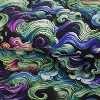 89606-Viskose-Jersey-Stoff-mit-Digitaldruck-Waves-gruen-lila-schwarz-1-5m-Breite-IMG-8438.jpg Viskose Jersey Stoff mit Digitaldruck Waves grün lila schwarz 1,5m Breite