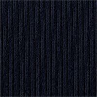 Jersey Stoff Rippjersey Feinstrick einfarbig dunkelblau 1,45m Breite