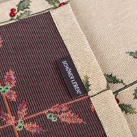 89628-Tischdecke-Gobelin-Mistelzweige-mit-Beeren-Gitter-beige-rot-gruen-in-versch--Groessen-von-SCHoeNER-LEBEN---MG-2393.jpg Weihnachtliche Gobelin Tischdecke mit Mistelzweigen und Gitterkaro in diversen Größen oder nach Maß von SCHÖNER LEBEN mit Rueckseite