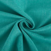 Polsterstoff Outdoorstoff Olefina mit Fleckschutz uni Struktur türkis 1,45m Breite