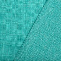 Polsterstoff Outdoorstoff Olefina mit Fleckschutz uni Struktur türkis 1,45m Breite