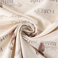 Vorhangstoff Dekostoff Forest Hirsch beige braun 160cm Stoffbreite gedreht