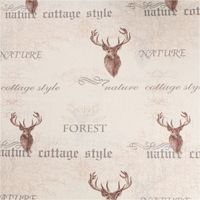 89668-Vorhangstoff-Dekostoff-Forest-Hirsch-beige-braun-160cm-Stoffbreite-89668-005.jpg Vorhangstoff Dekostoff Forest Hirsch beige braun 160cm Stoffbreite