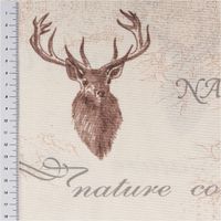89668-Vorhangstoff-Dekostoff-Forest-Hirsch-beige-braun-160cm-Stoffbreite-89668-008.jpg Vorhangstoff Dekostoff Forest Hirsch beige braun 160cm Stoffbreite mit Maßband