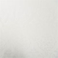 Jacquard Stoff Dekostoff Triest Ornamente weiß 1,4m Breite