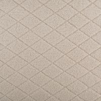 Teddystoff Diamond Rauten helles Beige 158cm Breite