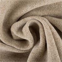 Boucle Polsterstoff mit Fleckschutz Petproof Doha beige meliert 1,45m Breite, gedreht