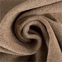 Boucle Polsterstoff mit Fleckschutz Petproof Doha hellbraun meliert 1,45m Breite, gedreht