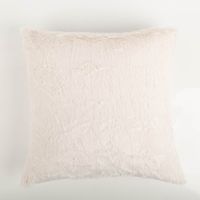 Die hochwertige Kissenhülle Hirschkopf mit Kuschelrückseite weiß 45x45cm von Magma besticht durch ihr majestätisches Wildtier-Motiv für gemütliche, weiche und stilvolle Akzente in Ihrem Zuhause - Rueckseite